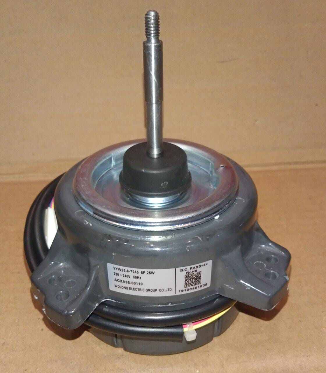 Motor Fan Outdoor AC Panasonic Wolong YYW25 6 7245 6P 25W Original motor-fan-outdoor-ac-panasonic-wolong-yyw25-6-7245-6p-25w-original