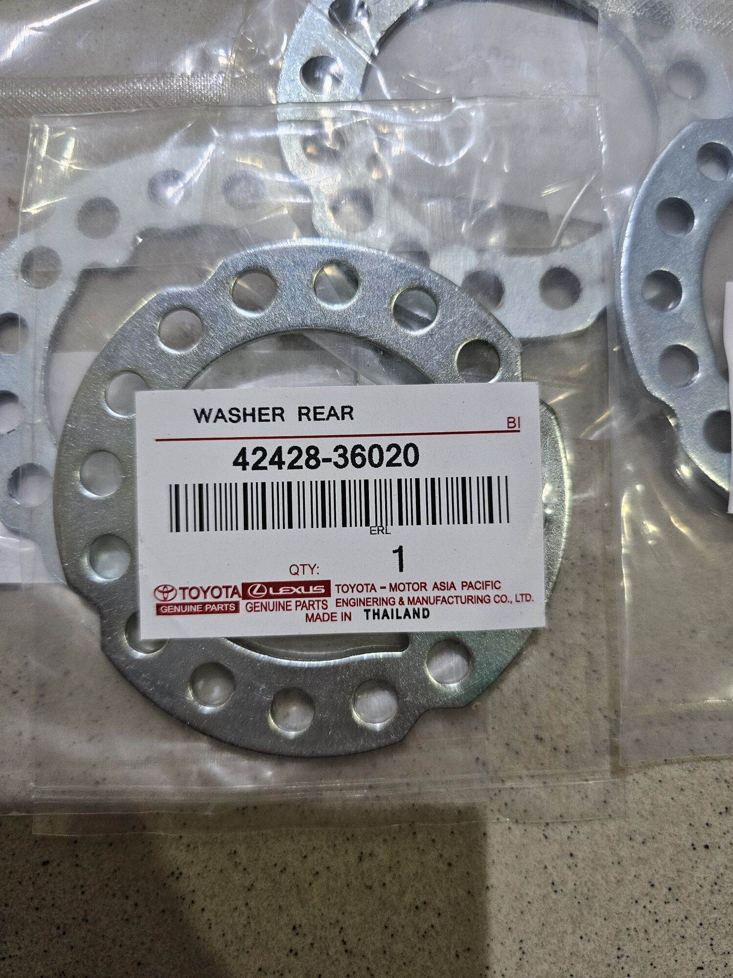 1 PC WASHER RING BAGONG HT DYNA DUTRO 125 130 Harga 6,500 rupiah*Gratis Ongkir