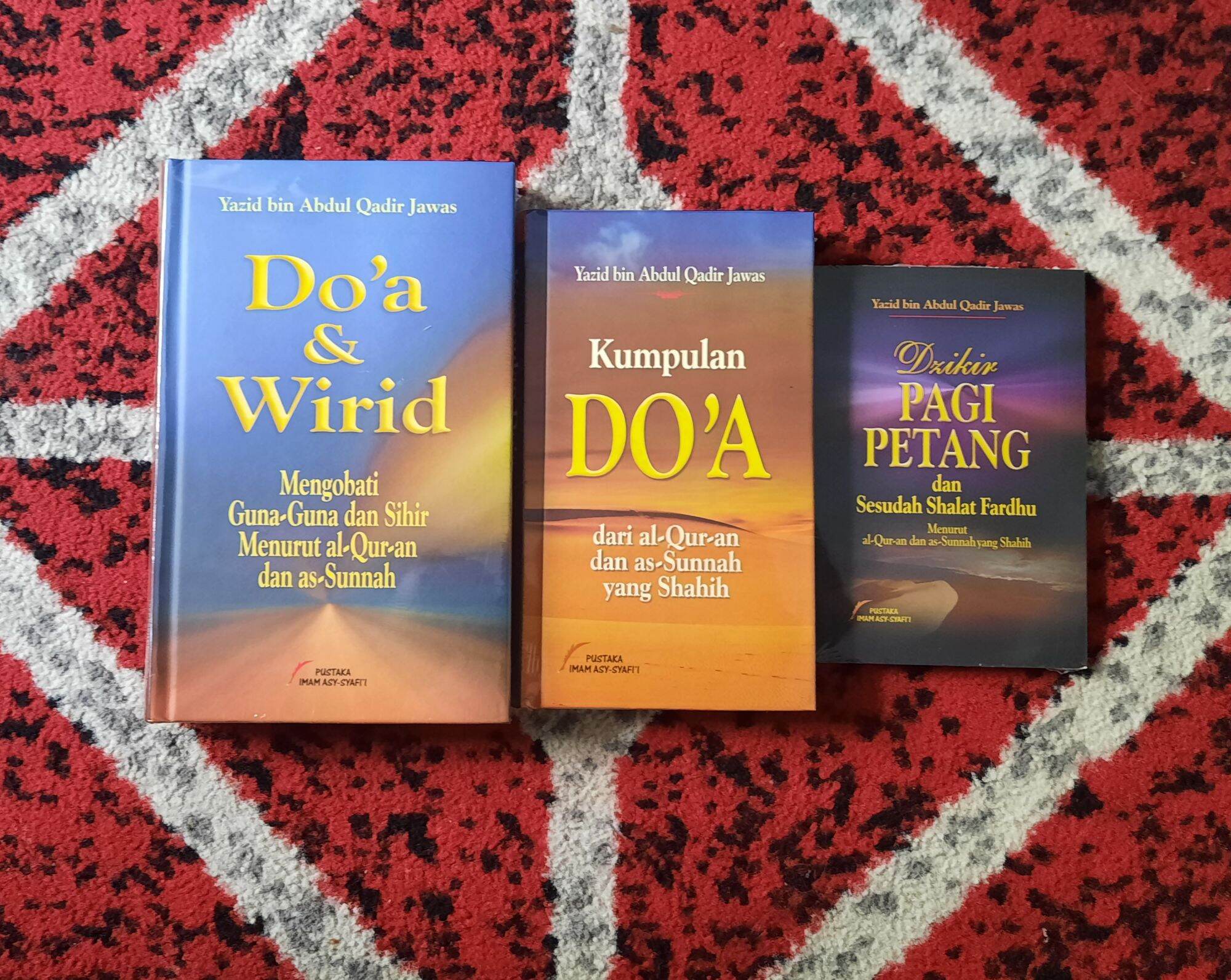 paket 3 buku by yazid bin Abdul qadir doa dan wirid kumpulan doa Dzikir