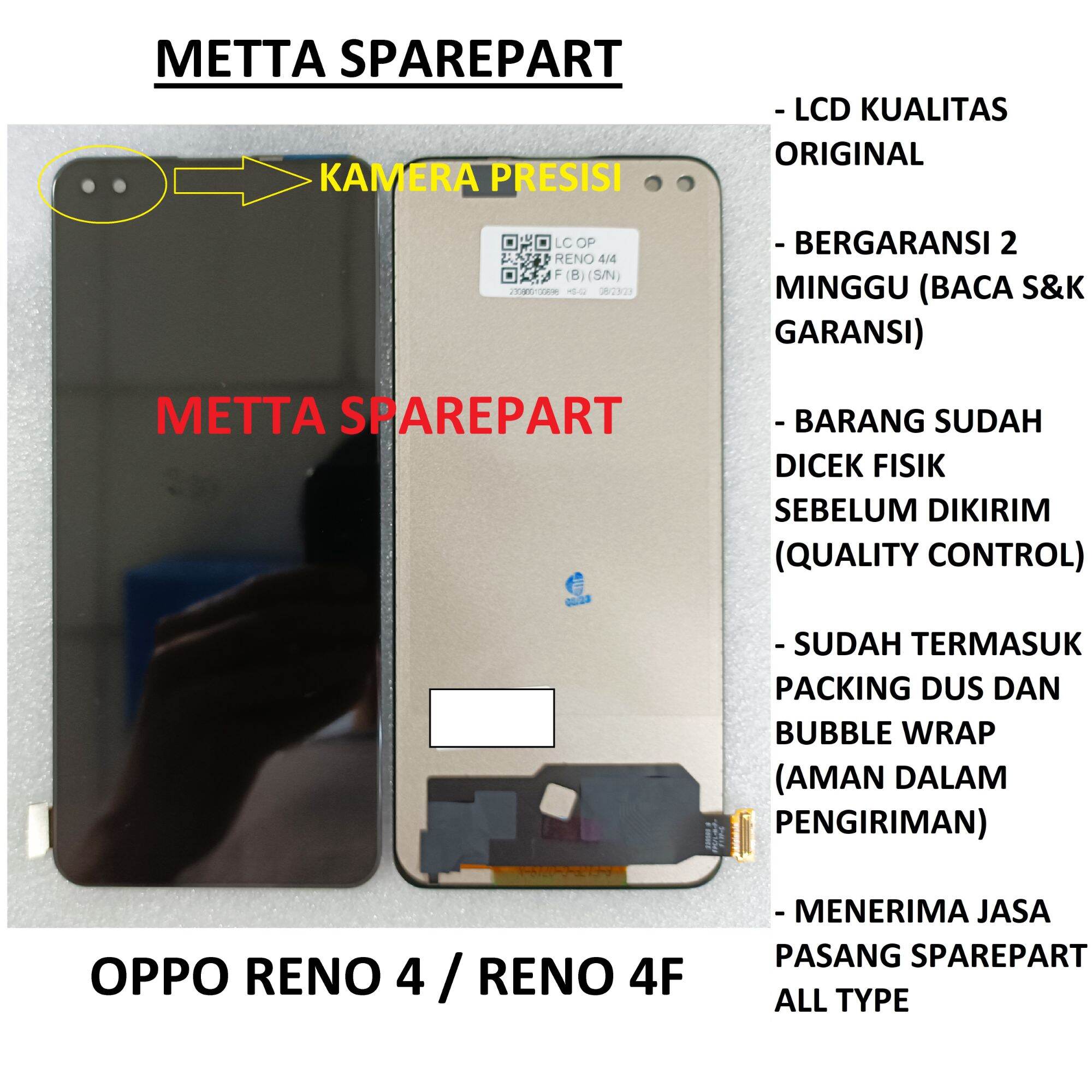 lcd hp oppo reno 4f