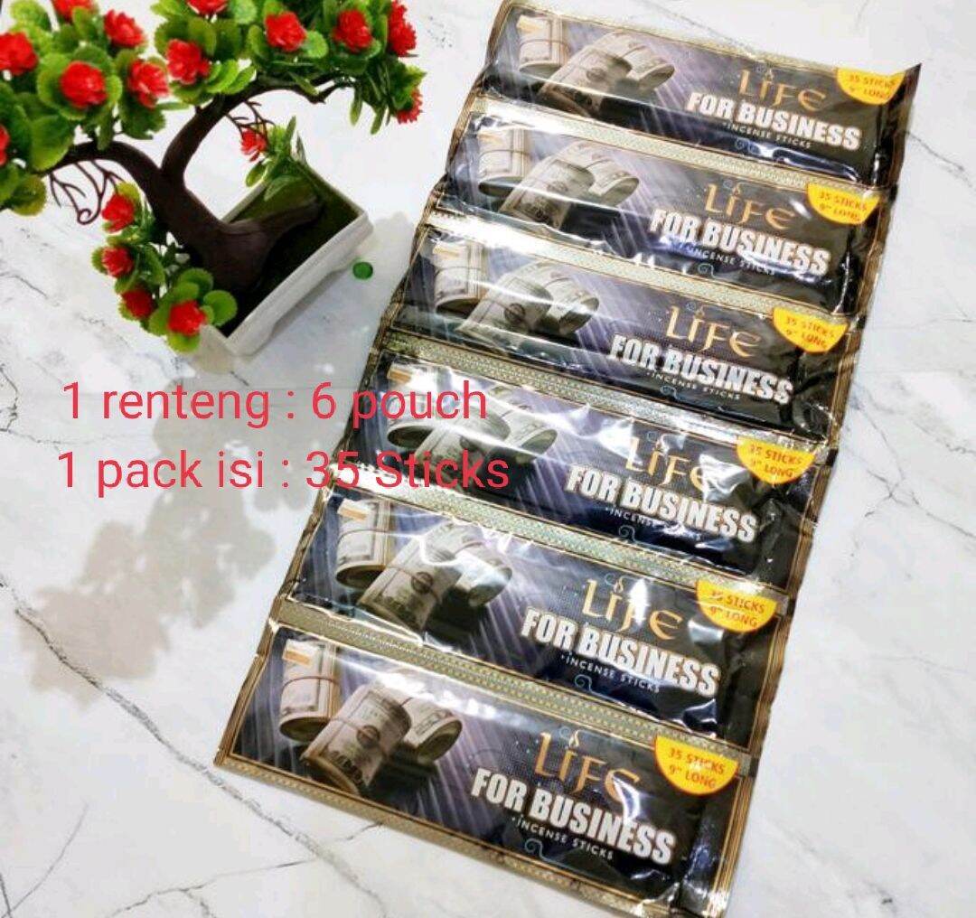 Dupa Hio For Business Or Dupa India Perenteng Isi 6 Pouch Aromaterapi Wewangian Ruangan