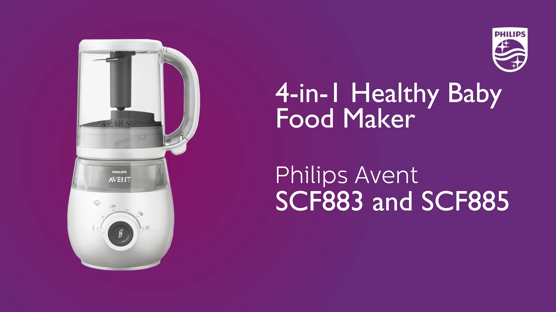 Philips Avent Food Processor Alat MPASI Blender Menyimpan - Main Image