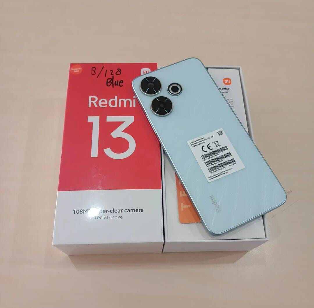 HP redmi 13 RAM 8 /128 Harga  2,600,000 Ringgit*Penghantaran Percuma