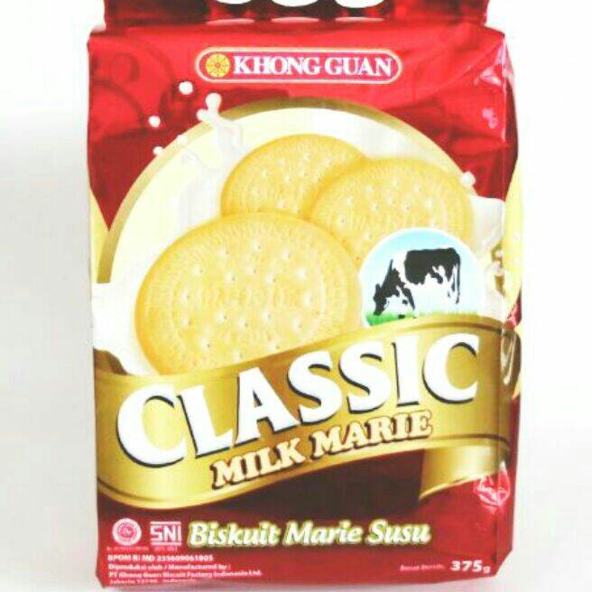 Biscuit Khong Guan Marie Classic 375 g | Lazada Indonesia