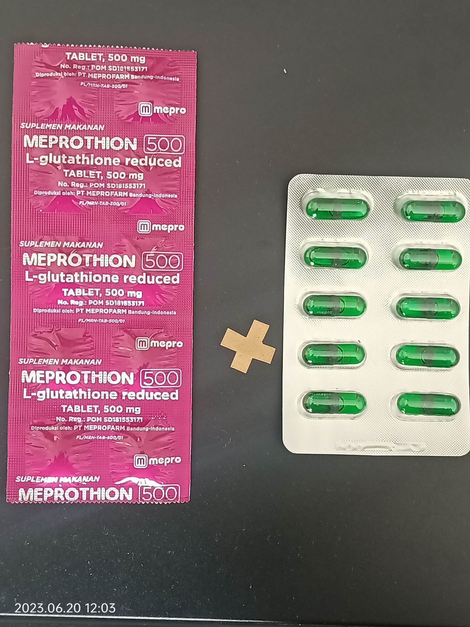 obat glutathione di apotik meprothione glutathione 500+proxidan 400 bundling