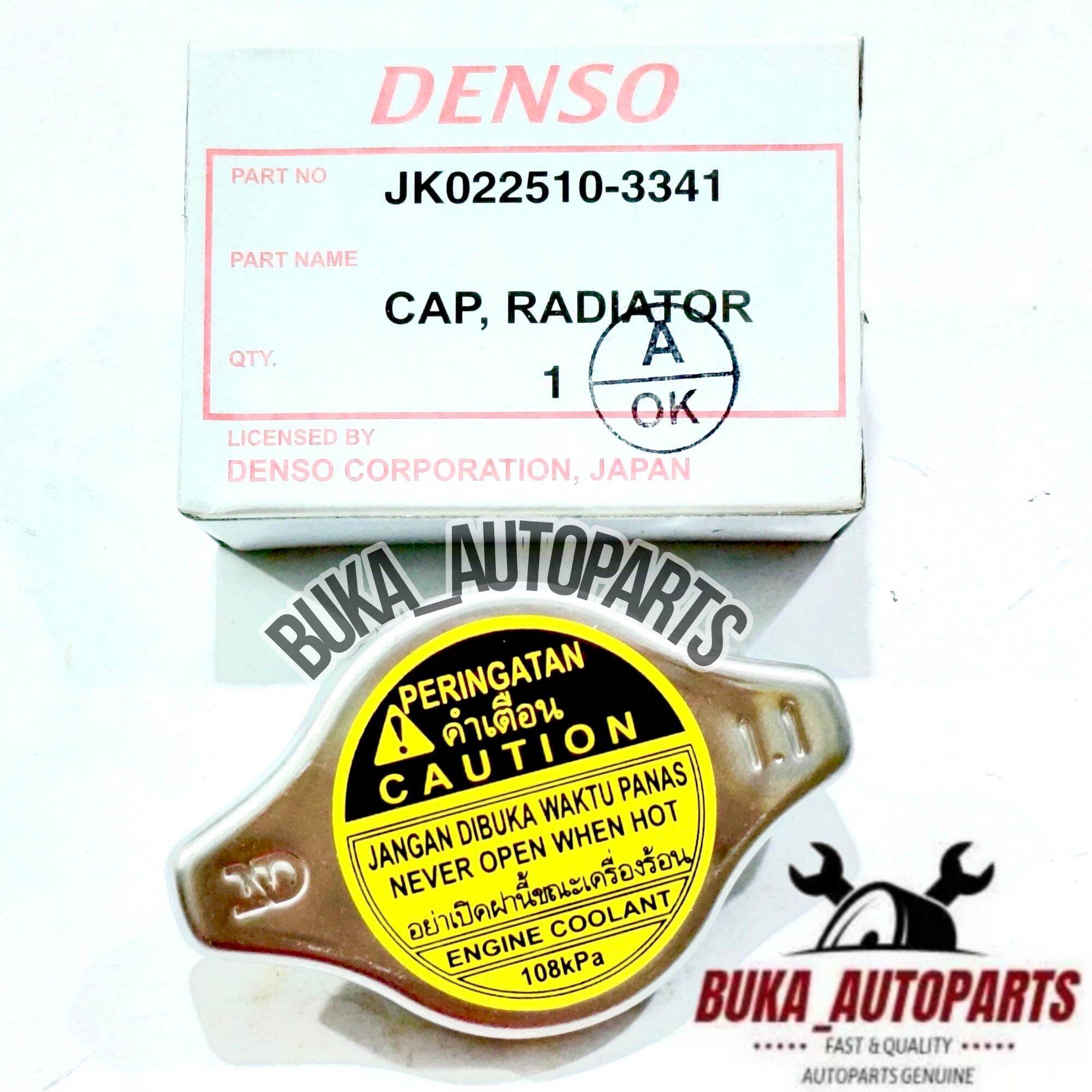 CAP RADIATOR / TUTUP RADIATOR TOYOTA AVANZA / XENIA - DENSO ORIGINAL Harga 55,000 Ringgit*Penghantaran Percuma