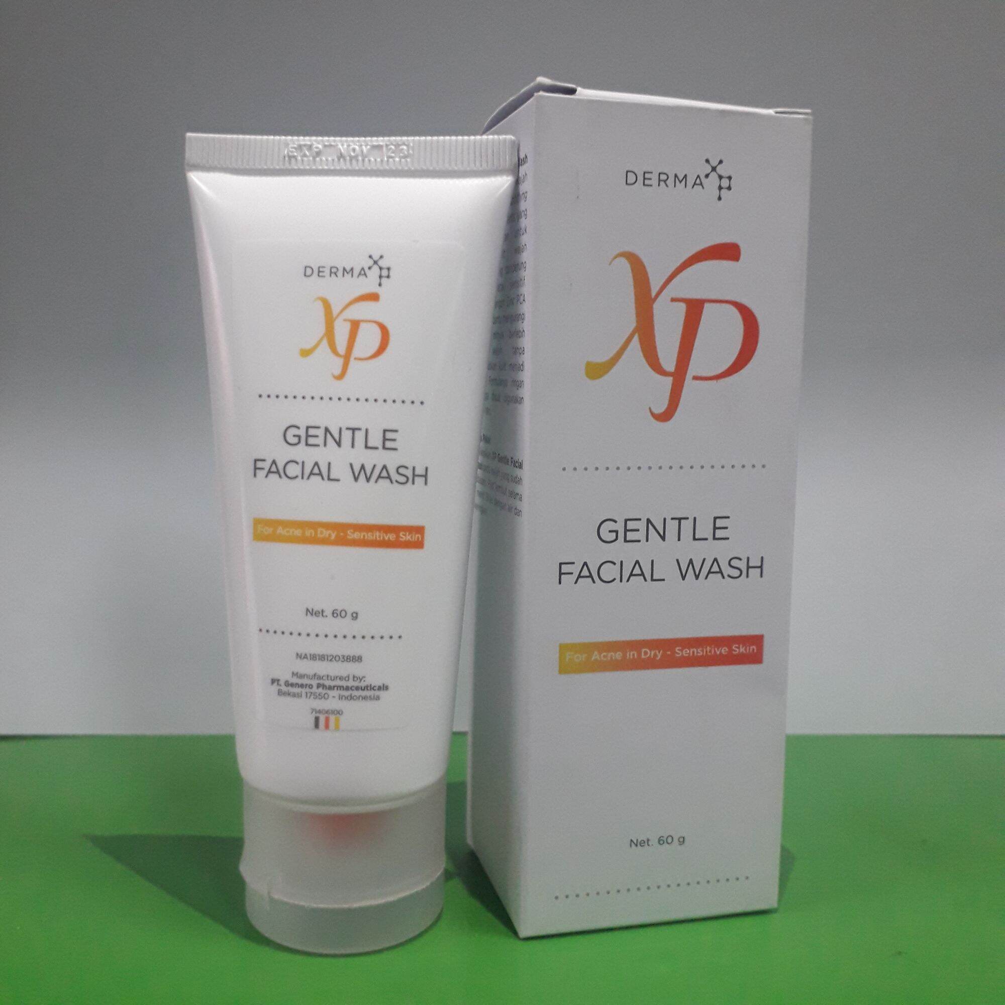 Derma Xp Facial Wash Gentle 60 g Lazada Indonesia