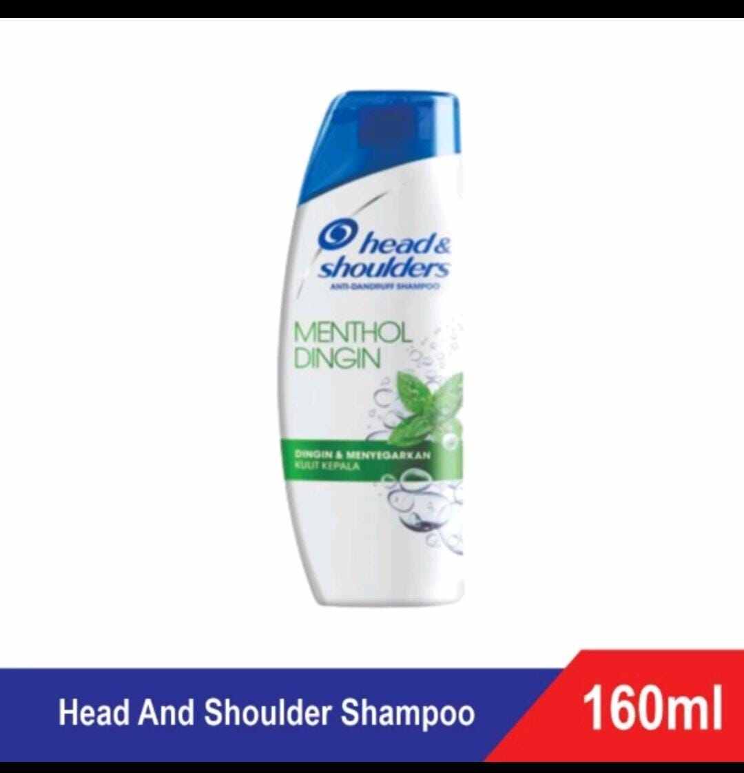 Head And Shoulders Shampo Mentol Dingin 160ml | Shampo Head And
