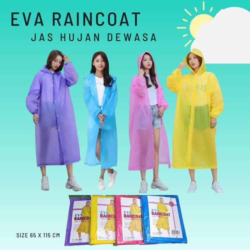 Jas Hujan Eva Harga 25,000 rupiah*Gratis Ongkir