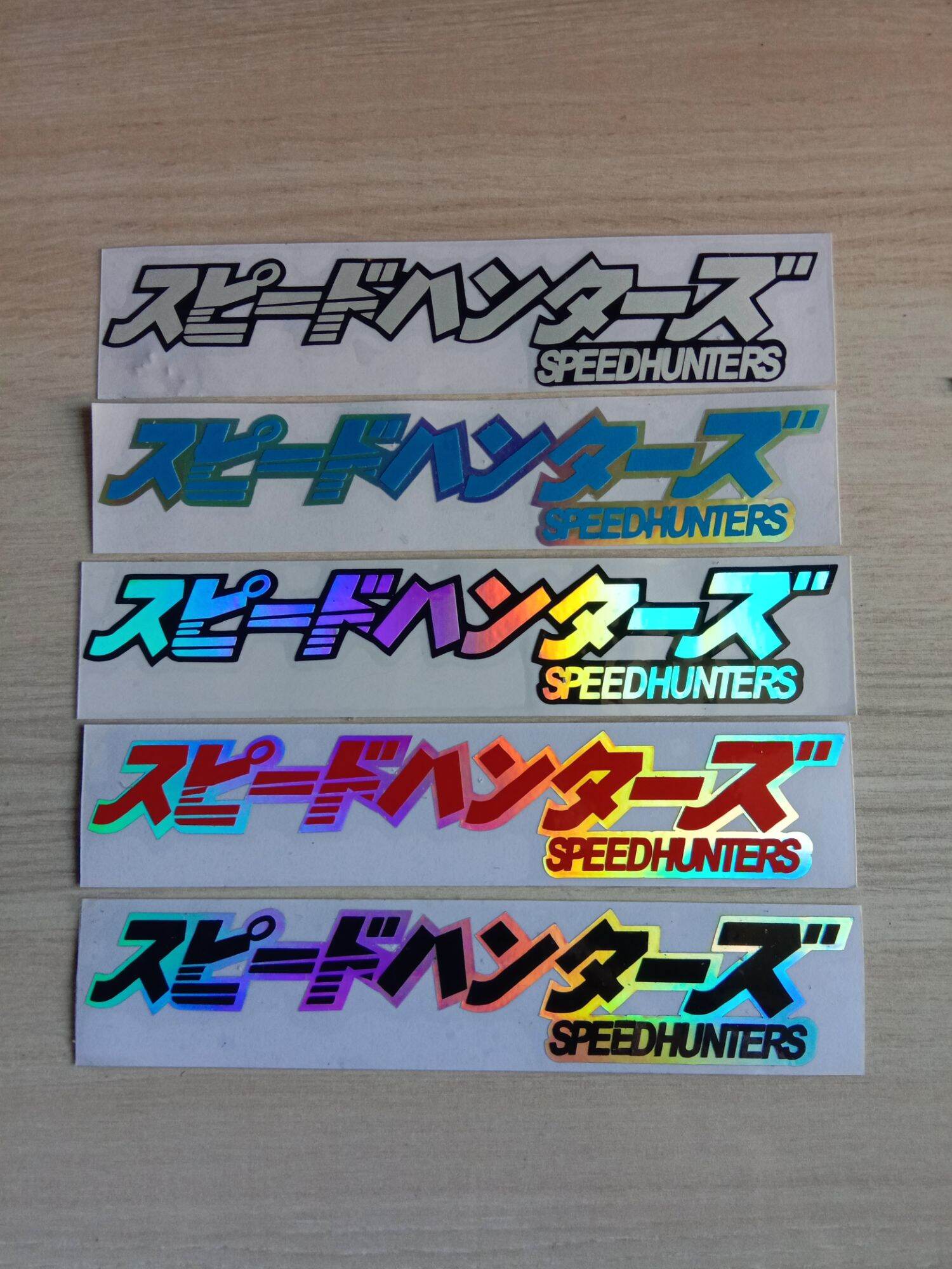 Stiker Kanji Speedhunter Cutting 15cm Sticker Speed Hunter Acesoris Dan