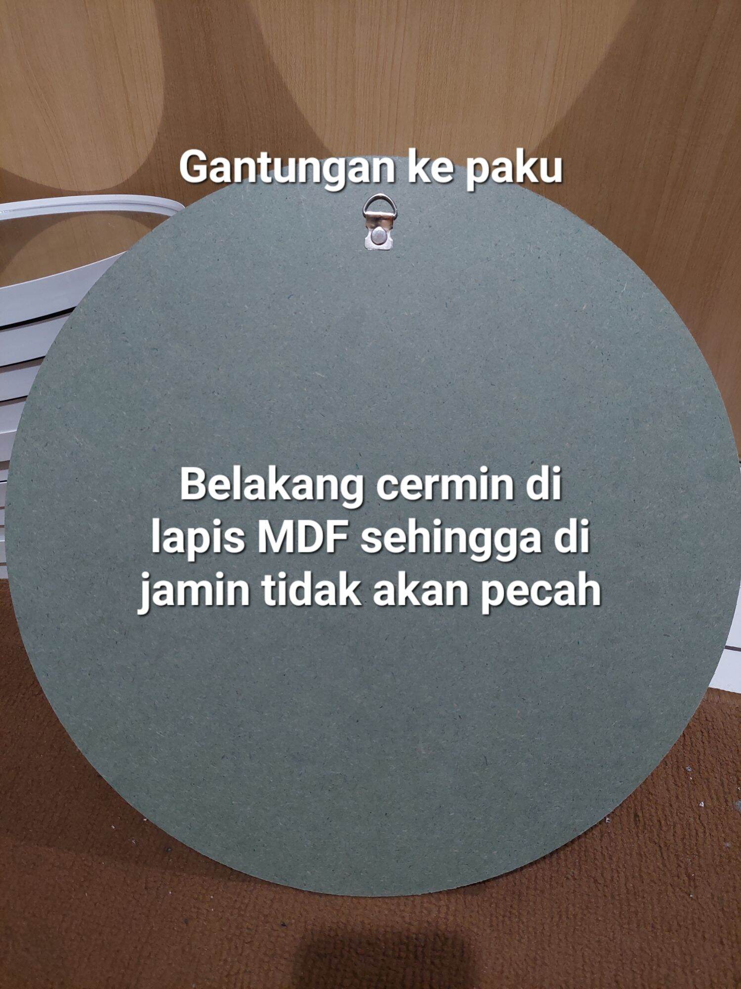 Cermin Bulat Diameter 30 40 50cm cermin dinding cermin gantung cermin bundar cermin rias