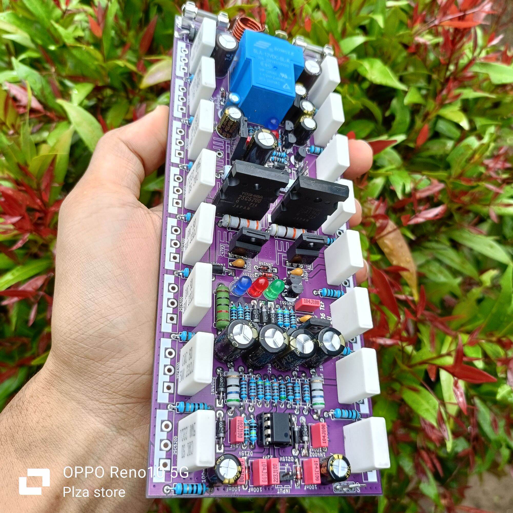 Kit power socl 506 TEF 2U lengkap protektor speaker cocok untuk rumahan