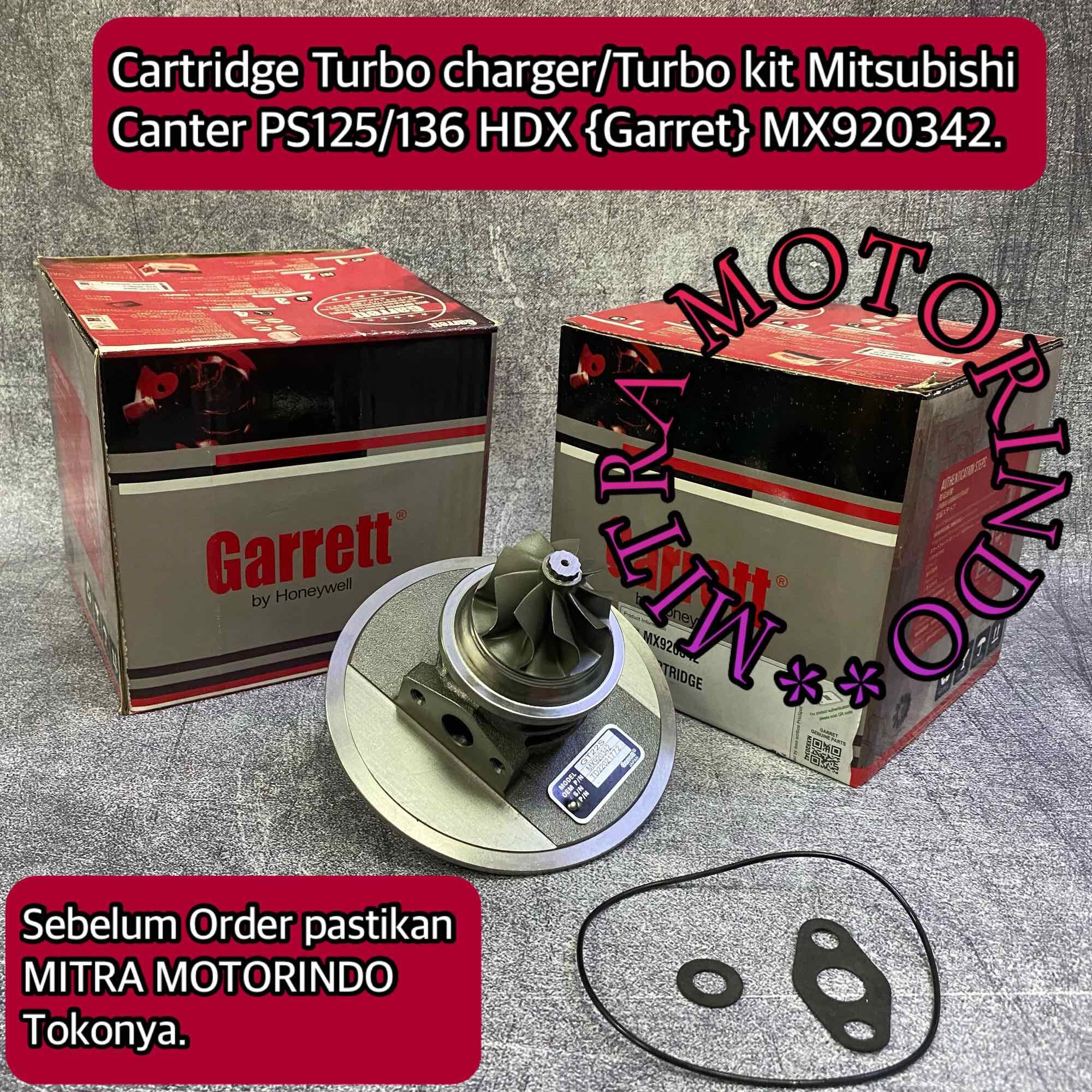Cartridge Turbo Charger/Turbo Kit Mitsubishi Canter PS125/PS136 HDX Garret MX920342 Harga 1,325,000 rupiah*Gratis Ongkir