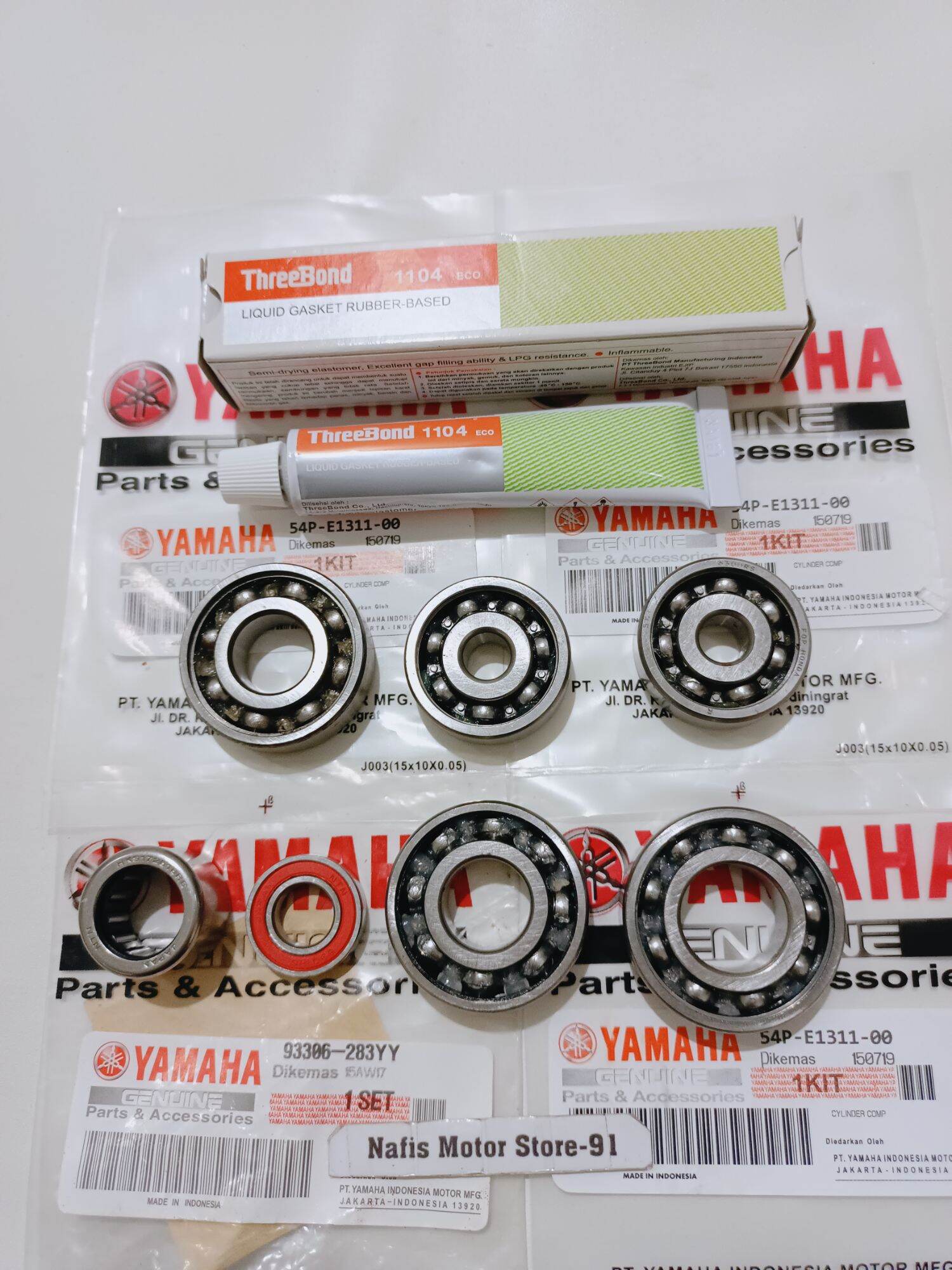 Bearing Laher Rasio Komplit 54P Mio J Mio GT Mio Soul GT Fino Fi X-Ride ...