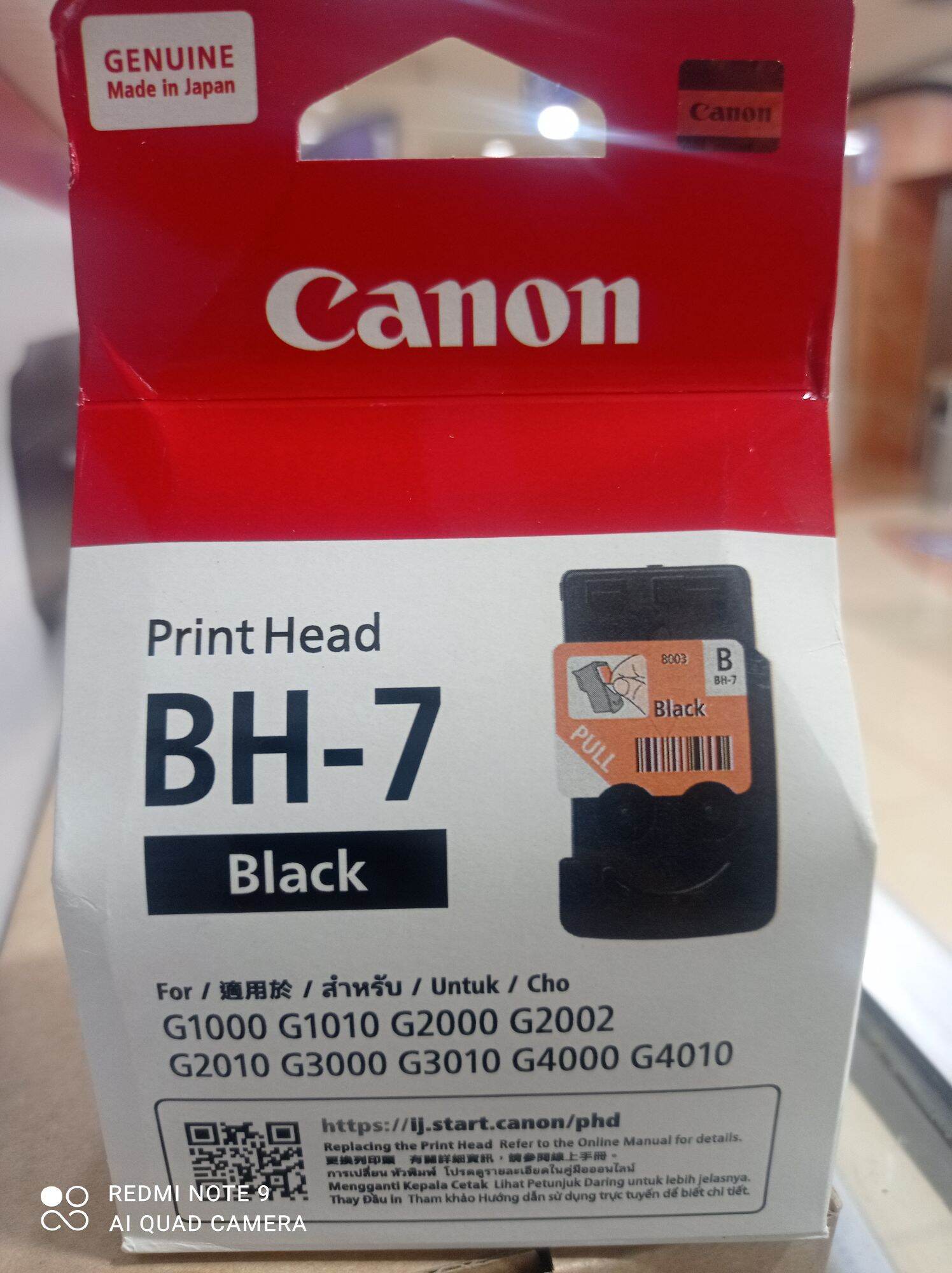 Printhead Catridge BH-7 BH7 For Printer Canon G1010 G2010 G3010
