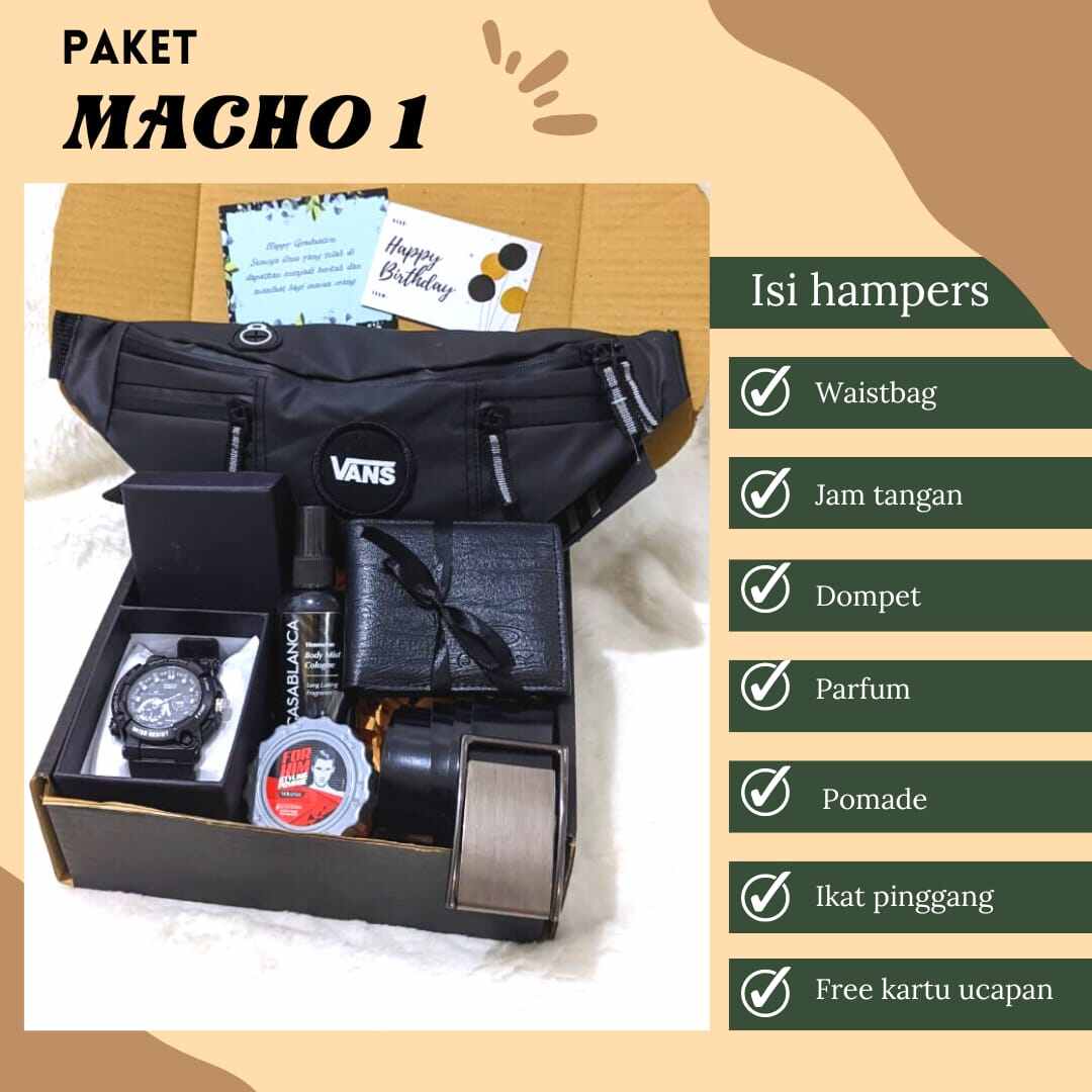 Kado Ulang Tahun Cowok Hampers hadiah box Black Edition Wisuda Nikahan Pacar