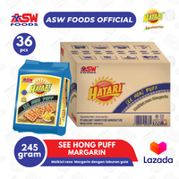 Hatari See Hong Puff Margarine 245 gram ( 36 Pcs ) - Karton