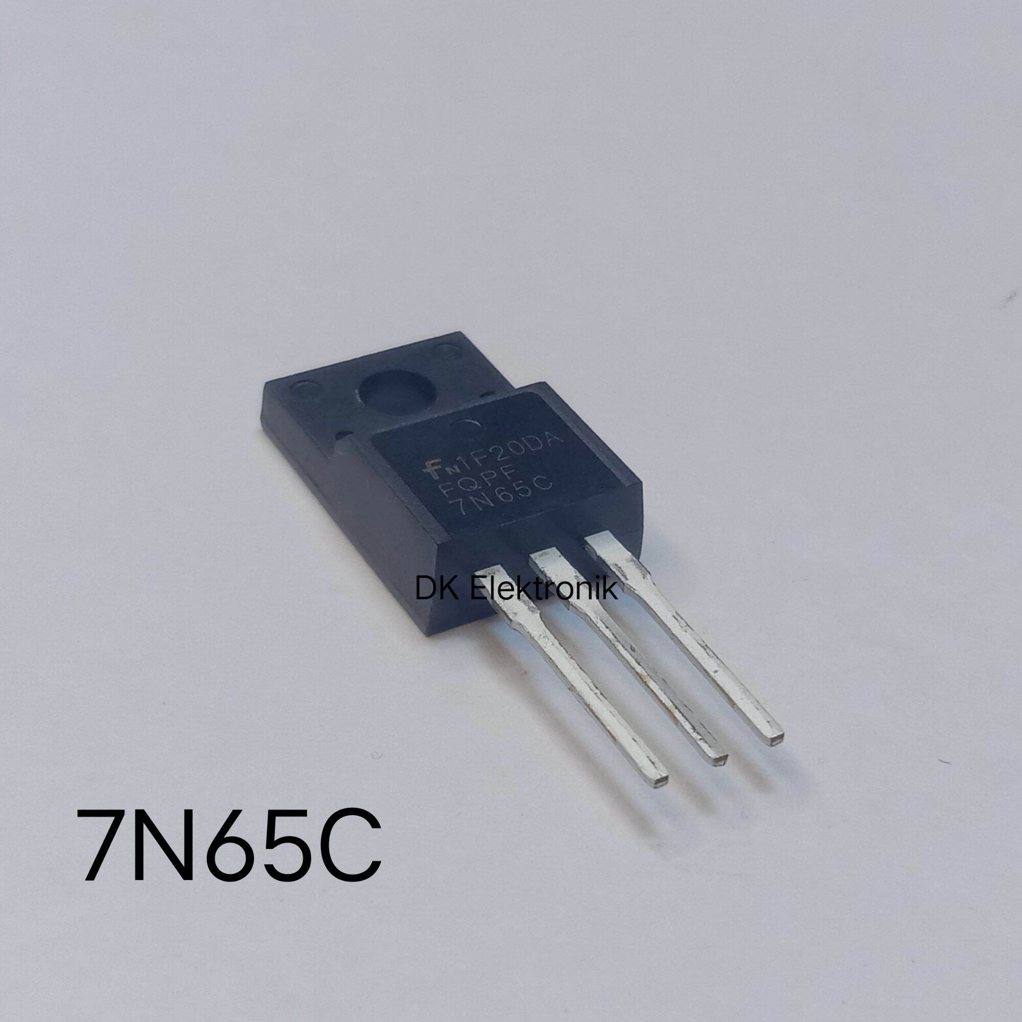 TRANSISTOR MOSFET 7N65C 7N65C FQPF 7N65C TRANSISTOR 7N65 C 7N65C ...