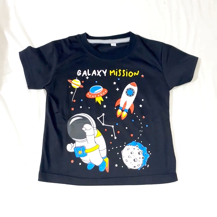 Baju Kaos Distro Astronot Anak Laki Laki Import 1 - 10 Tahun - Hypelane Kids
