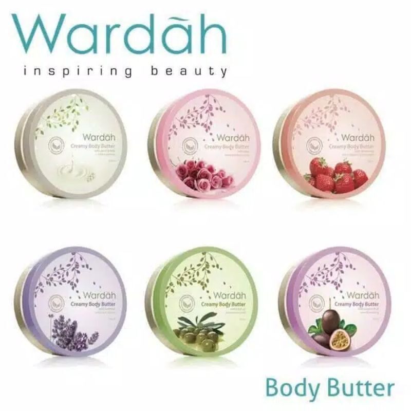 Wardah Creamy Body Butter 150 ml / 50 ml Lazada Indonesia