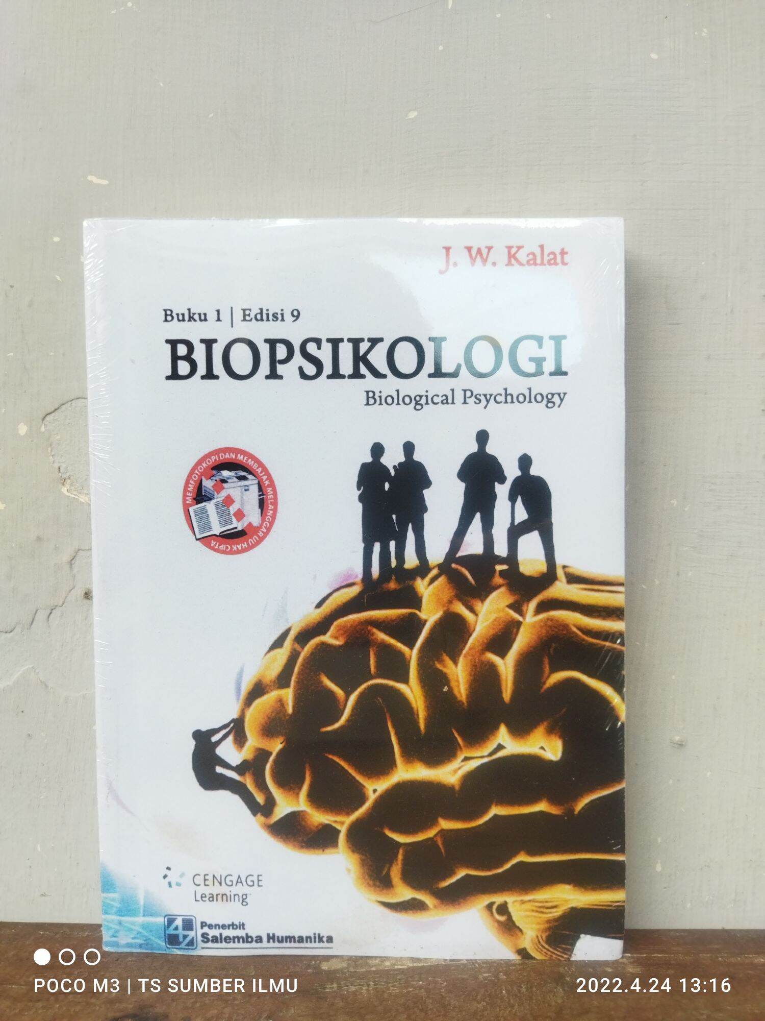 BIOPSIKOLOGI EDISI 9 BUKU 1 DAN 2 - J.W. KALAT | Lazada Indonesia