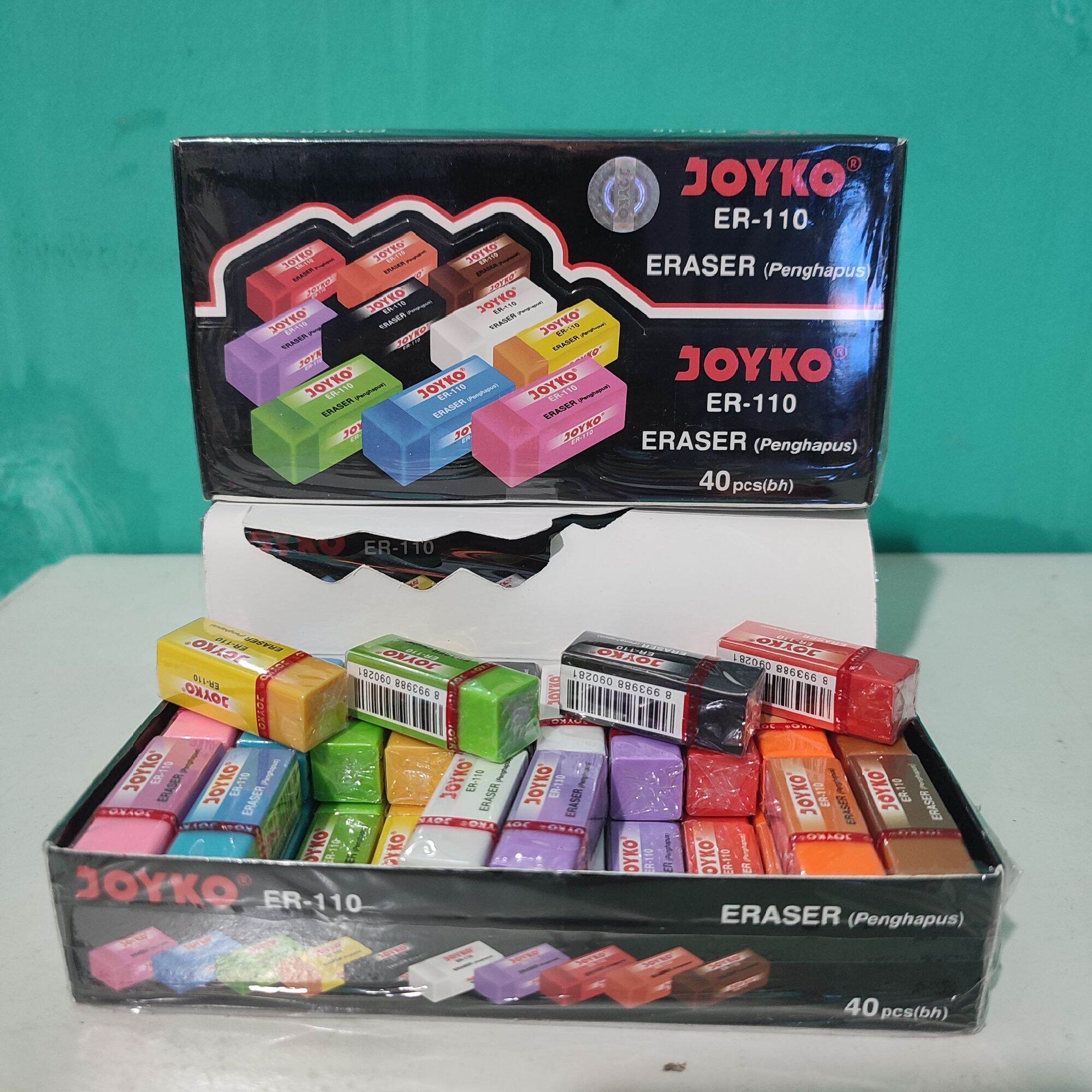 Hapusan Joyko Kecil warna warni isi 40 pcs murah meriah