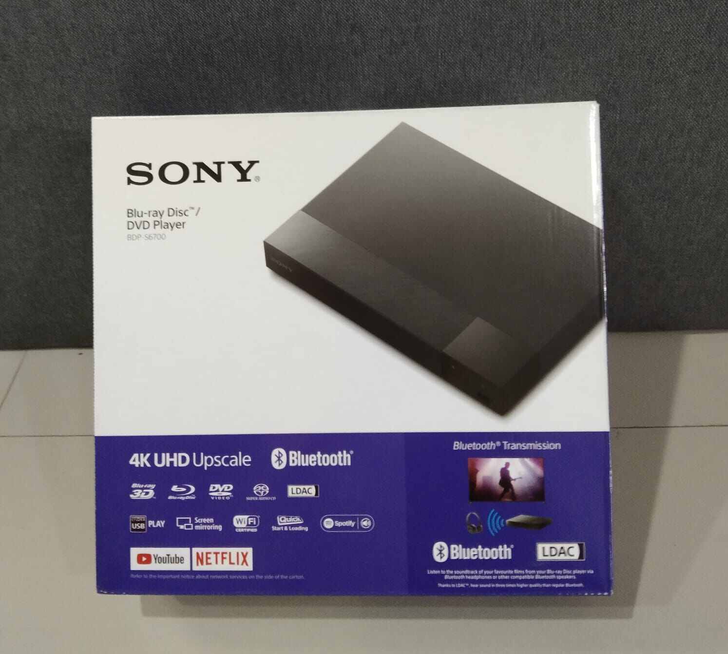 激安通販新作激安通販新作Sony BDP-S6500 2K 4K Multi System Blu Ray Disc DVD Player PAL  NTSC ブルーレイ、DVDレコーダー