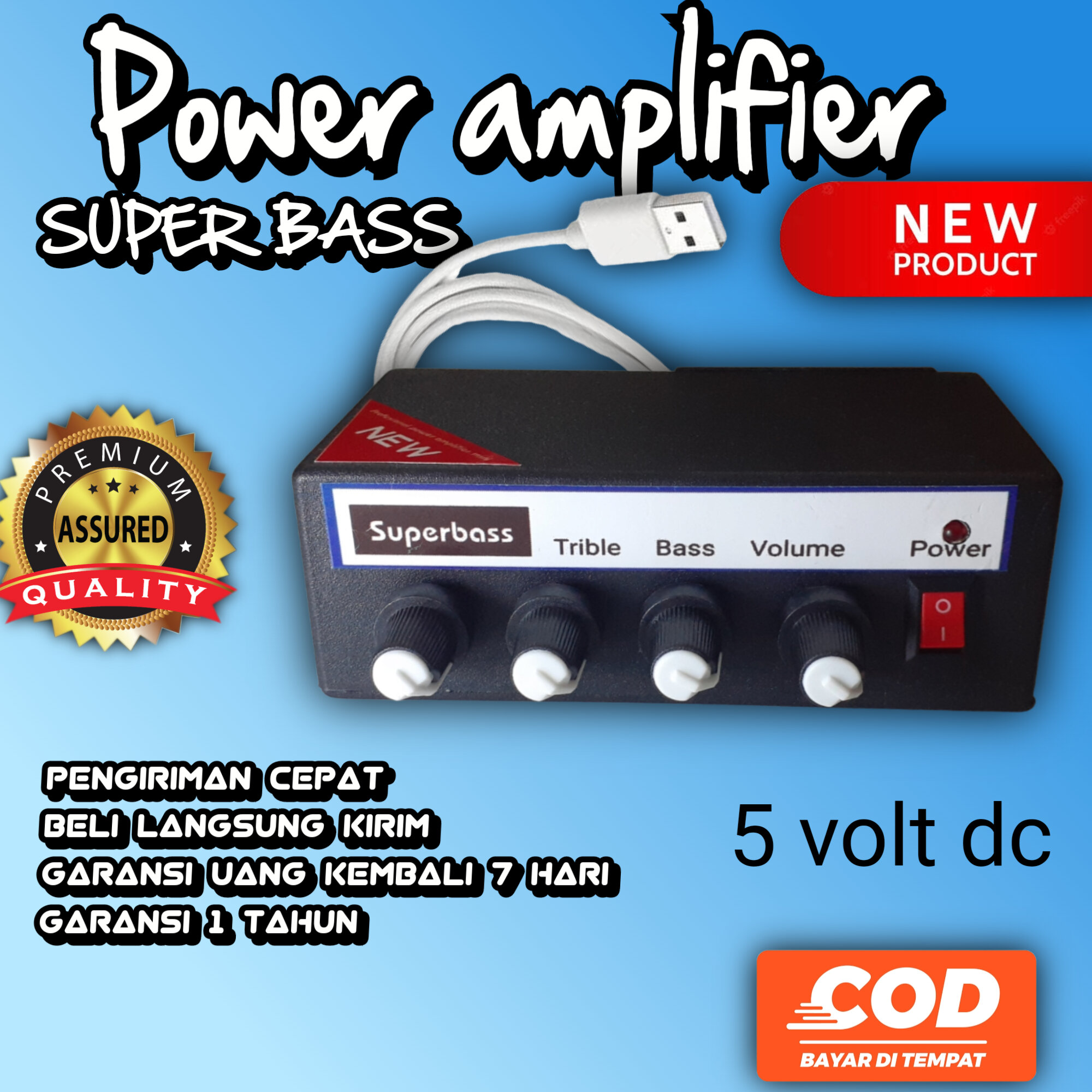 power amplifier mini super bass Lazada Indonesia