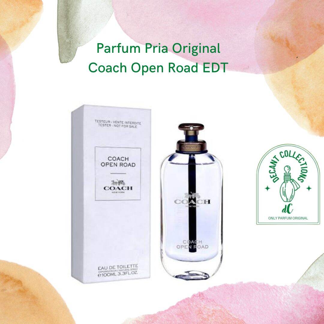 Parfum Pria Original Coach Open Road EDT Parfum Tester 100Ml Coach