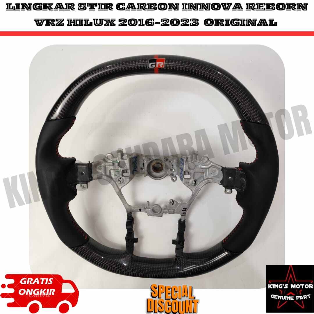 Lingkar Stir Innova Reborn Fortuner VRZ HILUX Carbon Best Seller Termurah Harga 3,100,000 rupiah*Gratis Ongkir