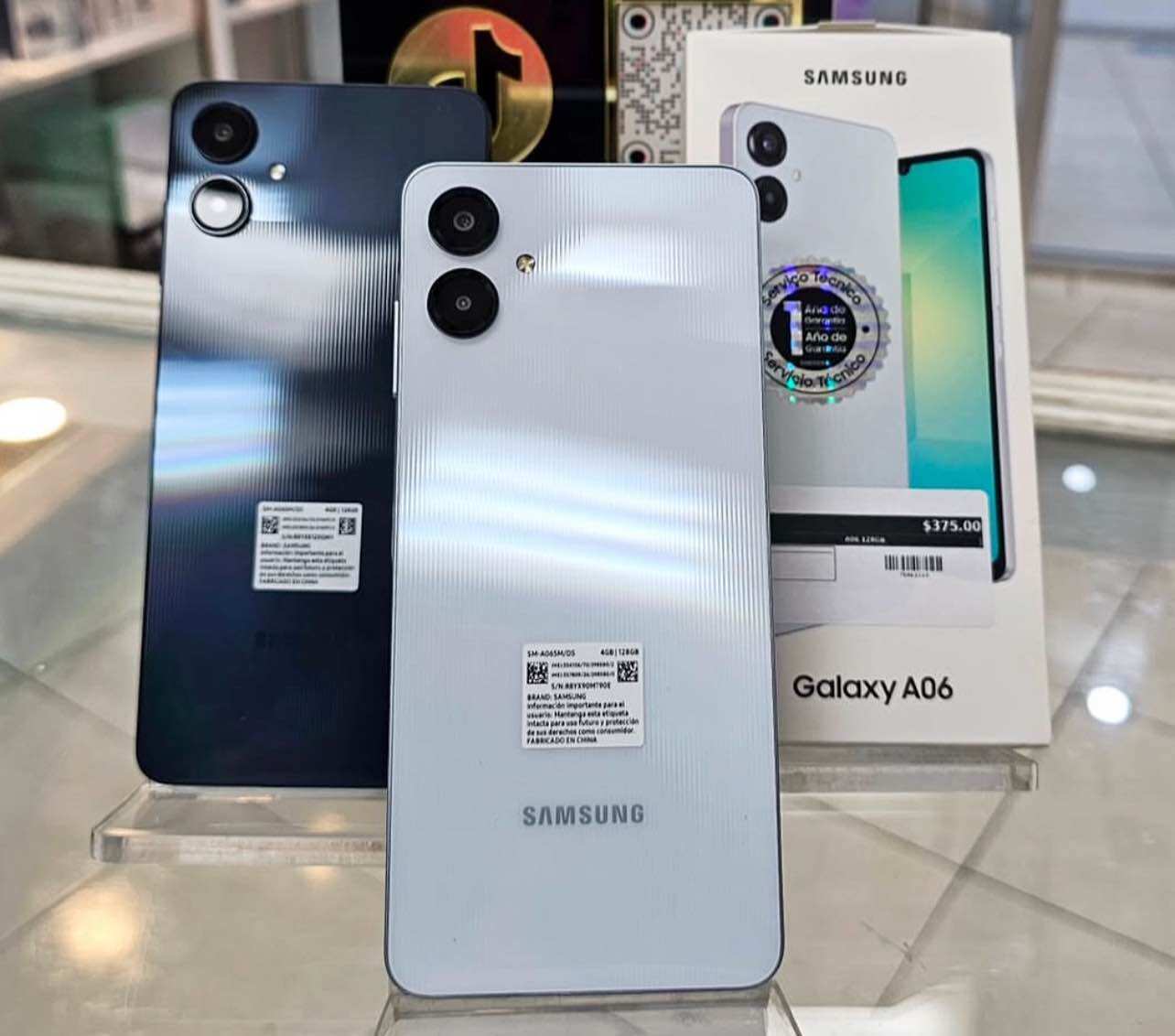 Samsung A06 6/128GB Black Harga 1,821,000 rupiah*Gratis Ongkir