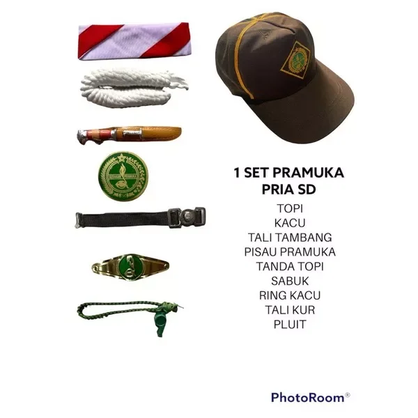 Perlengkapan Pramuka Siaga SD//Perlengkapan Pramuka SD Putri Putra ...