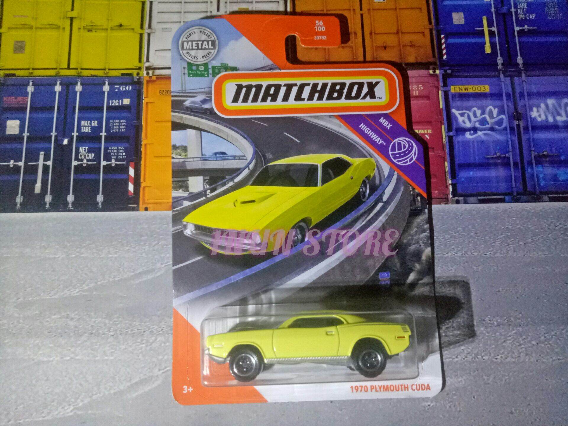 matchbox 1970 plymouth cuda