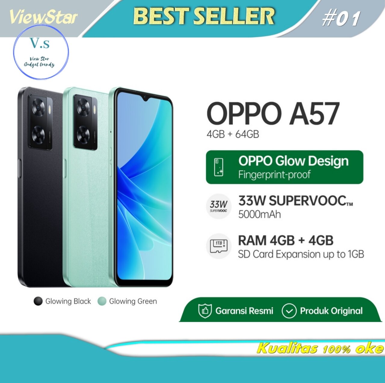 oppo a 57 ram 8