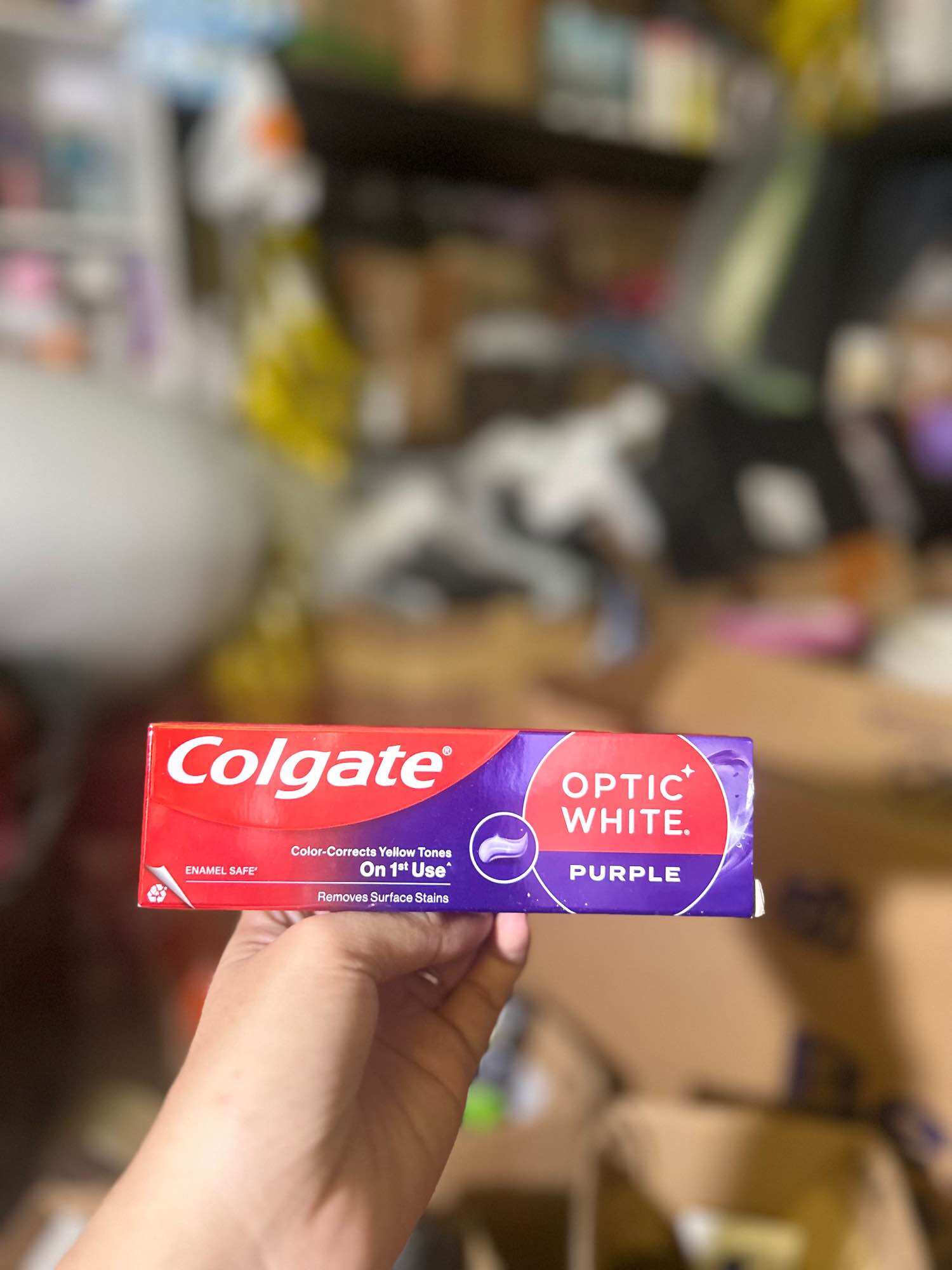 COLGATE OPTIC WHITE PURPLE 100GR