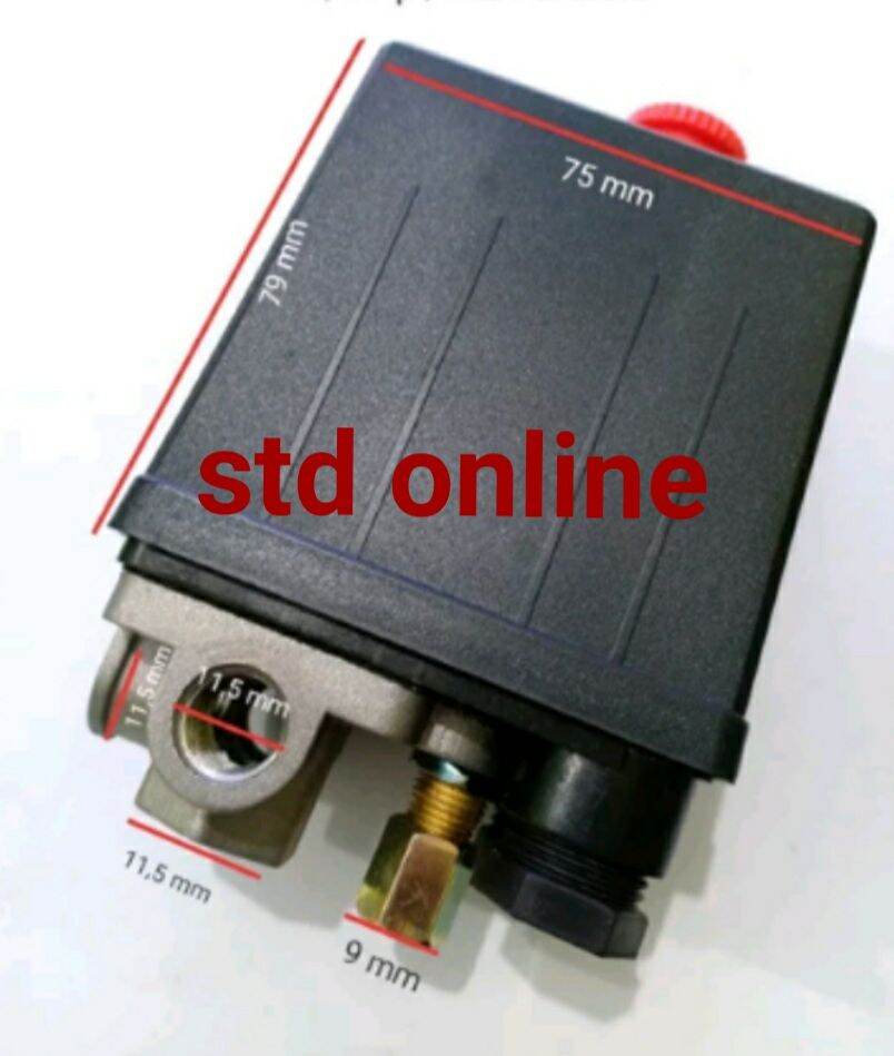 Otomatis kompresor kotak lobang 4 PRESSURE switch kompresor listrik Lazada Indonesia