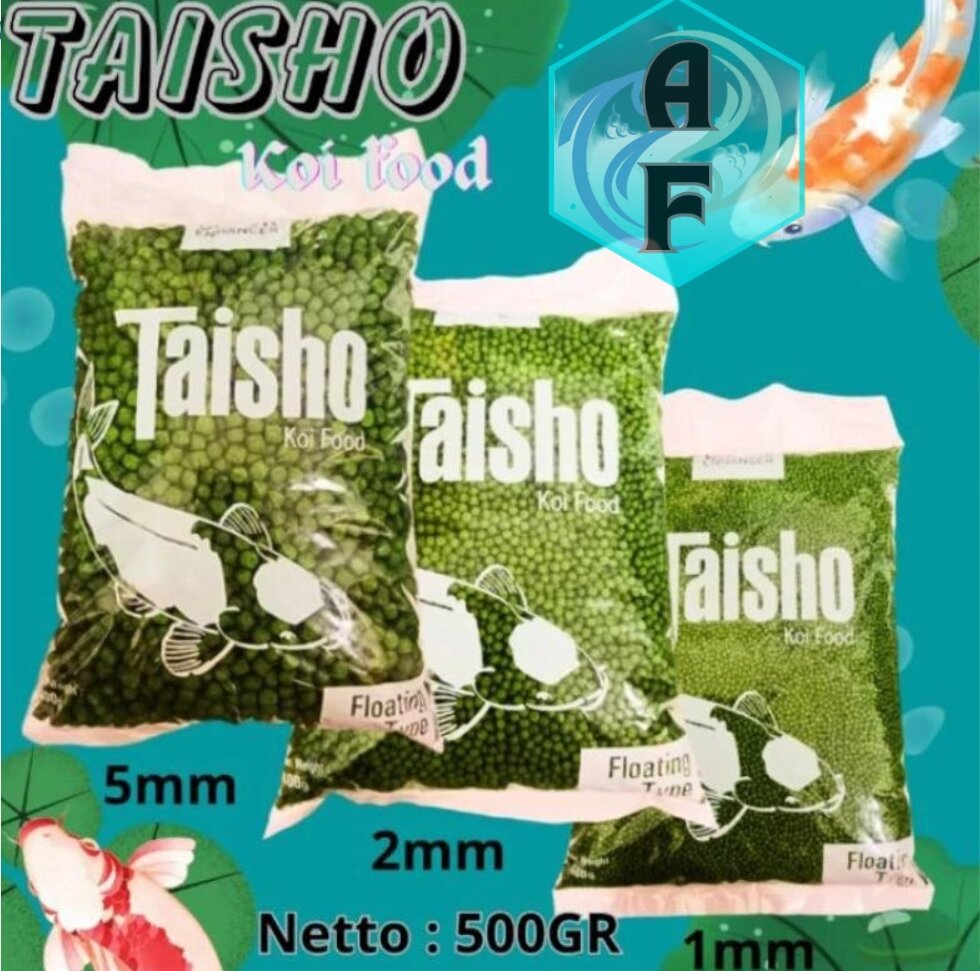 Makanan Ikan Hias Koi Koki TAISHO SUPER 500GR
