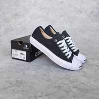 Sepatu Converse Jack Purcell Ox Black White Canvas