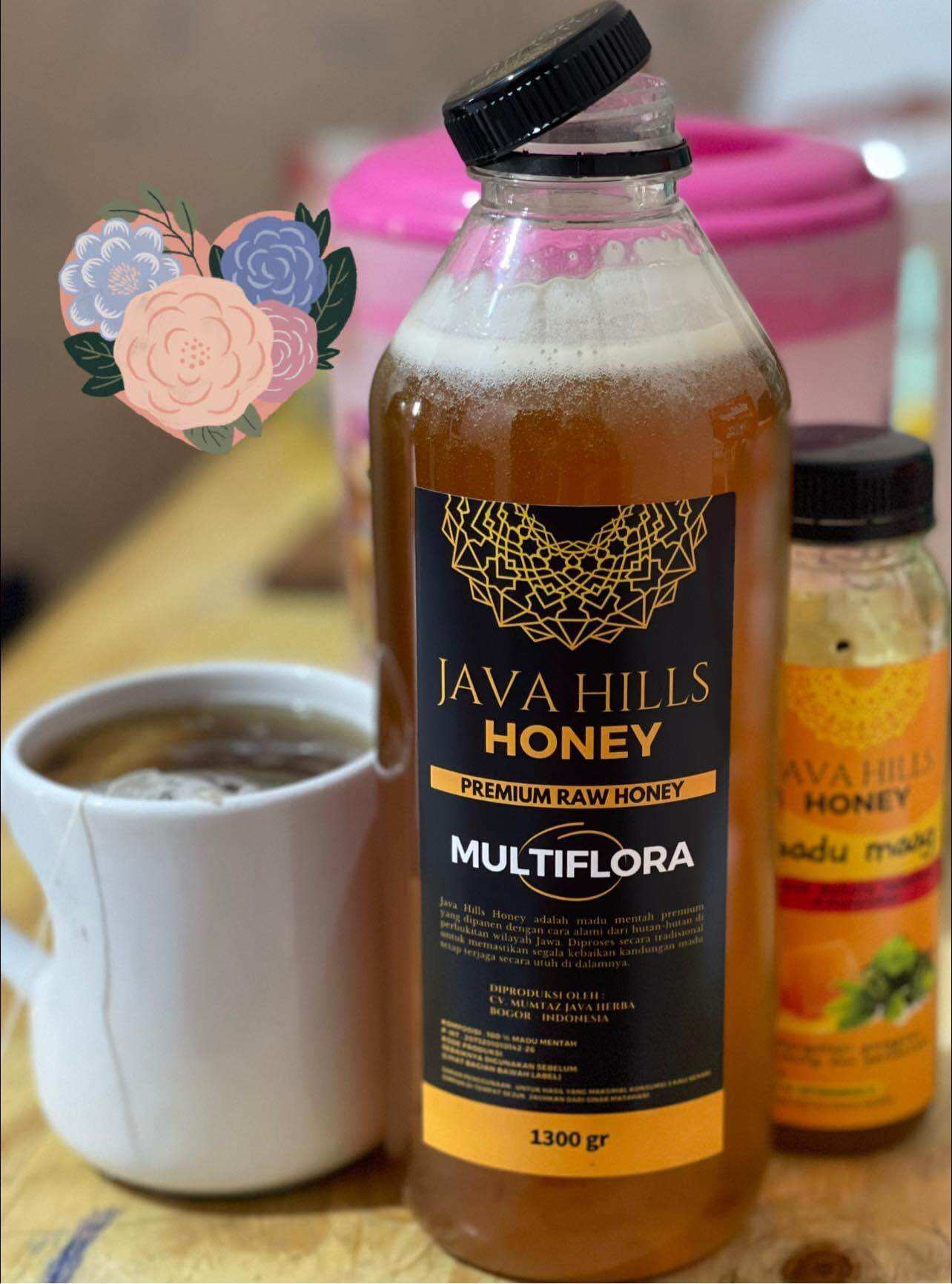 Java Hills MADU ASLI MURNI JAVA HILLS HONEY 100% PREMIUM RAW HONEY MULTIFLORA ...