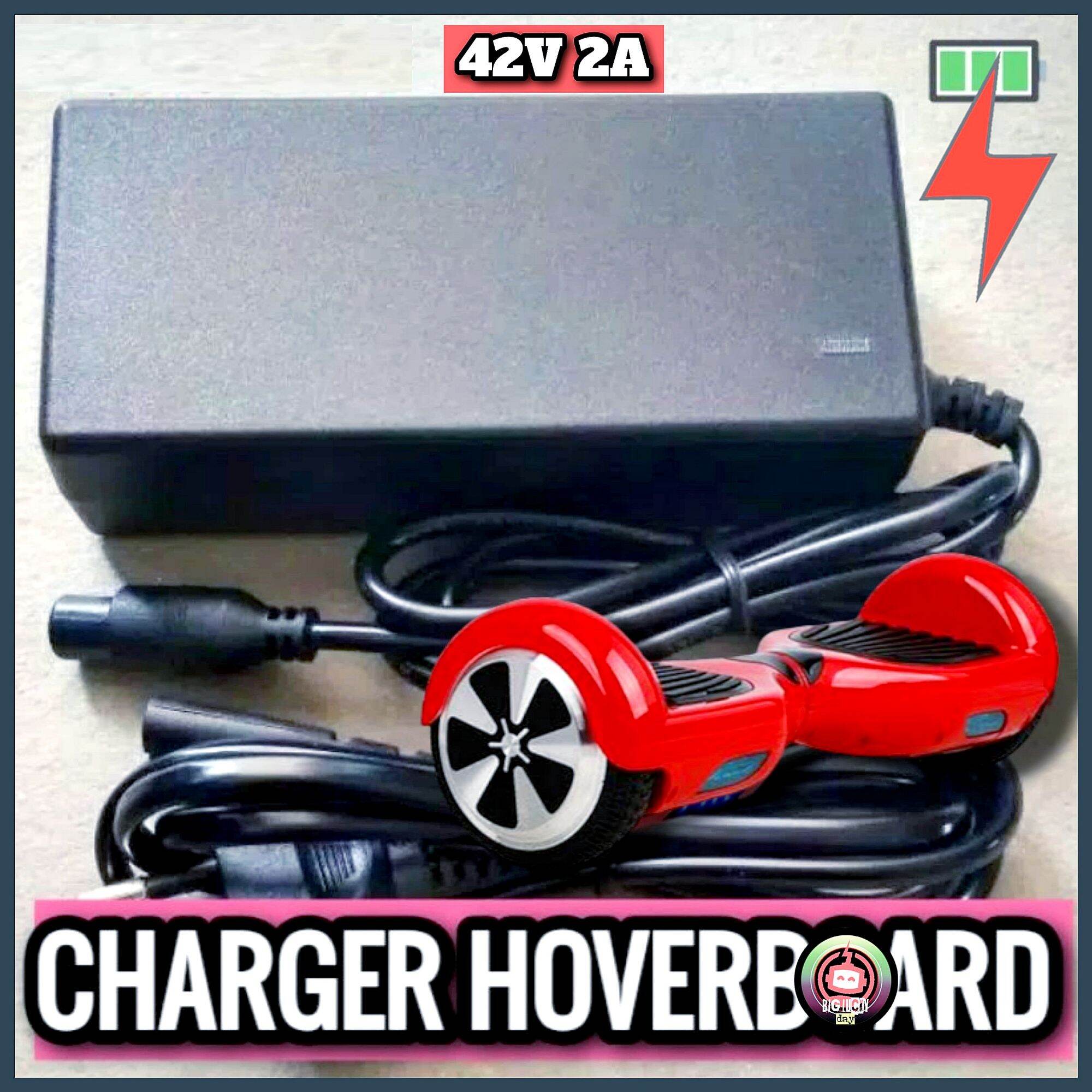 charger Hoverboard 36v lithium output 42v 2A cas casan smart