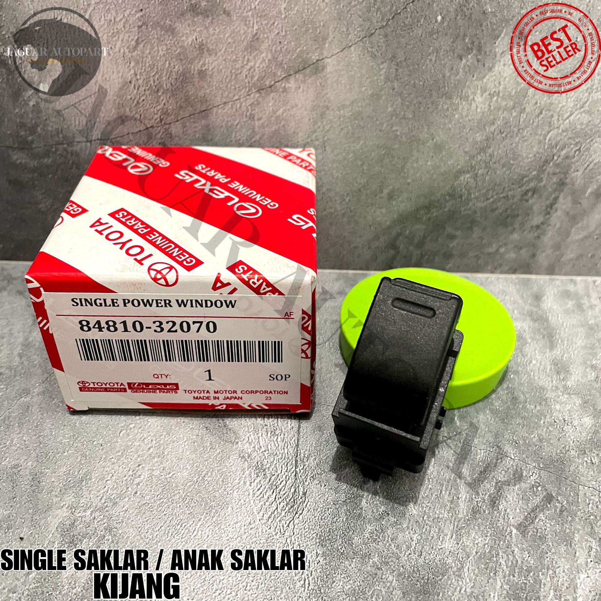 SWITCH SINGLE SAKLAR ANAK SAKLAR POWER WINDOW KIJANG KAPSUL LGX LSX EFI 7K ORIGINAL Harga 49,900 rupiah*Gratis Ongkir