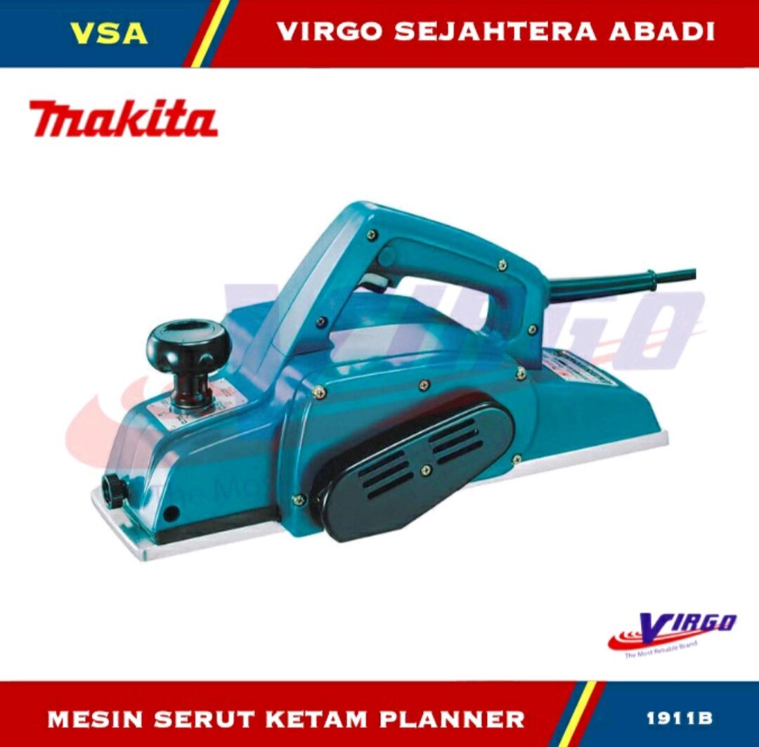 MAKITA 1911B MESIN SERUT KETAM KAYU LISTRIK PLANER KAYU 1911 B | Lazada ...