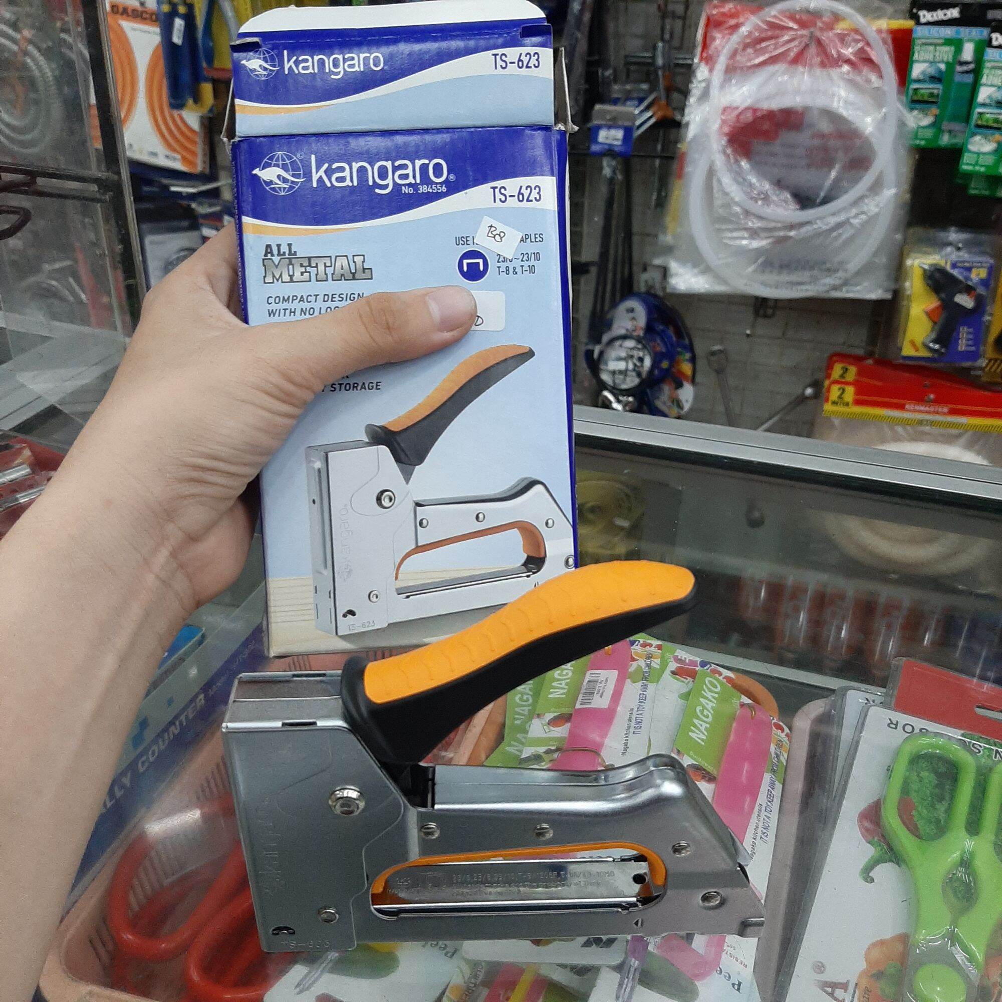 Kangaro Stapler Staples Tembak Gun Tacker TS623 Lazada Indonesia