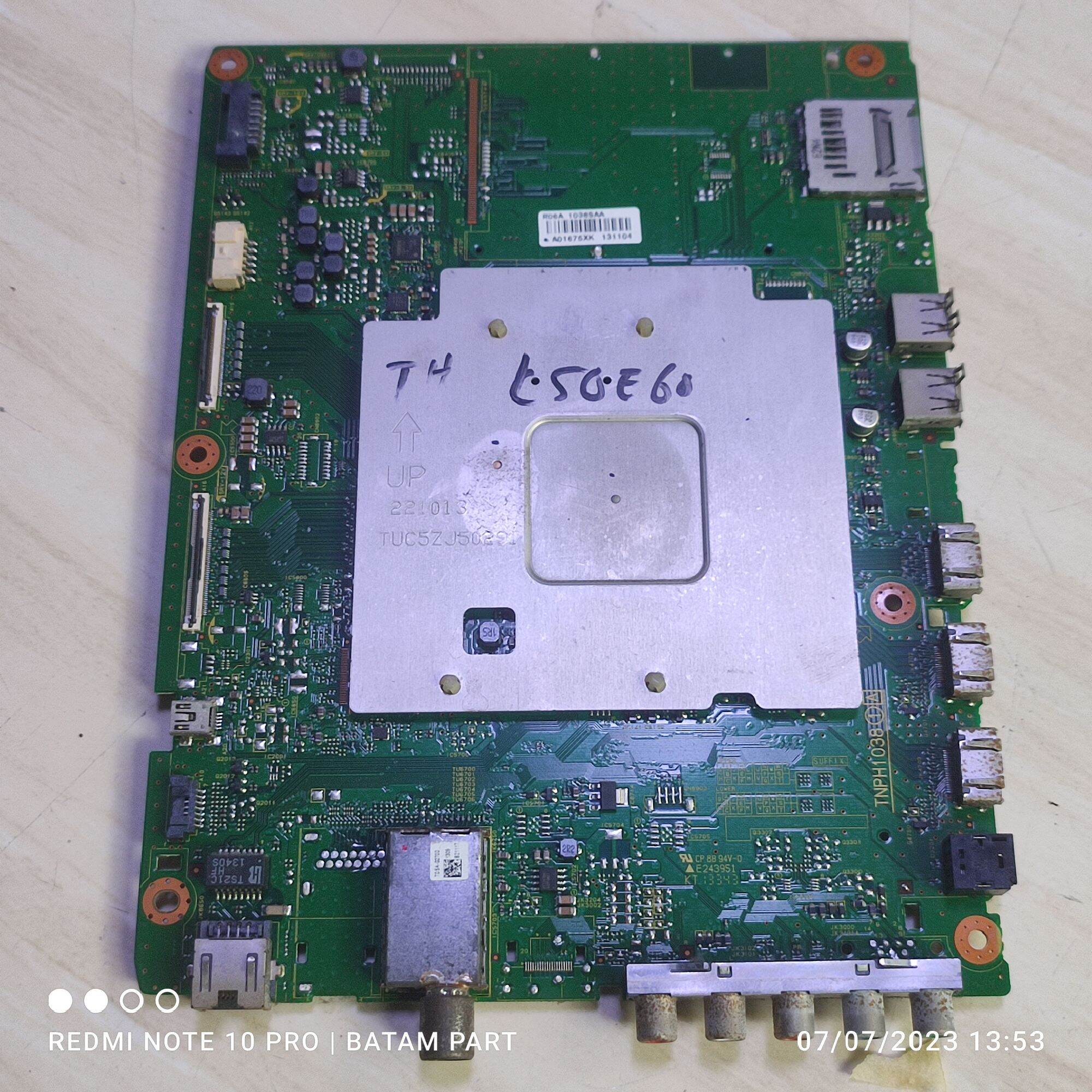 MAIN BOARD MB PANASONIC TX-P42G30B 42 PLASMA TV TNPH0937 1 A TXN MAIN BOARD MB PANASONIC TX-P42G30B 42 PLASMA TV TNPH0937 1 A TXN
