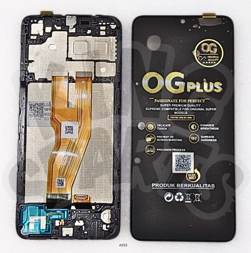 LCD touchscreen Samsung Galaxy A05 a055 og Super Plus frame Harga 151,900 rupiah*Gratis Ongkir