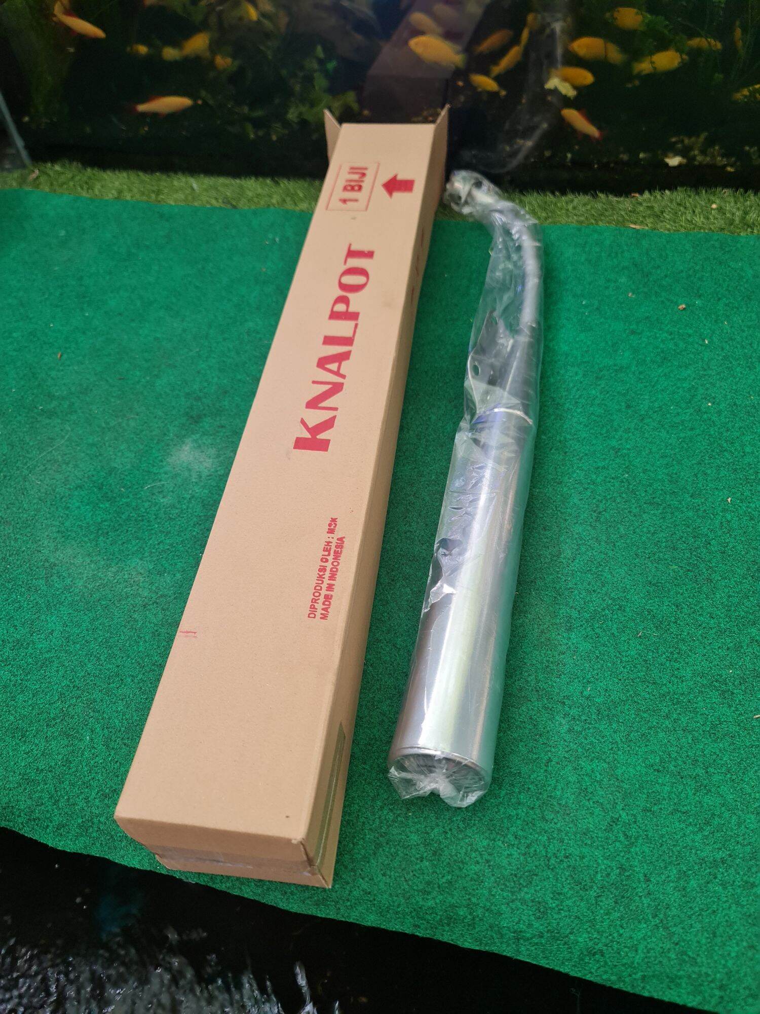 Knalpot supra x lama standart Lazada Indonesia