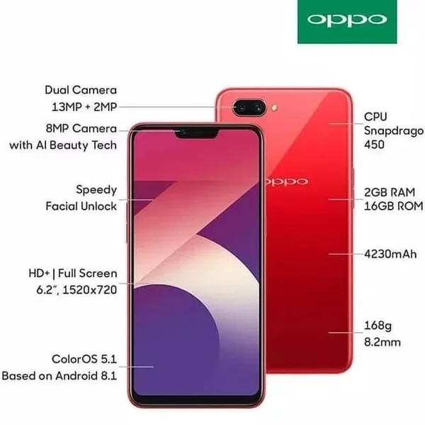 oppo a3s ram 6 spek