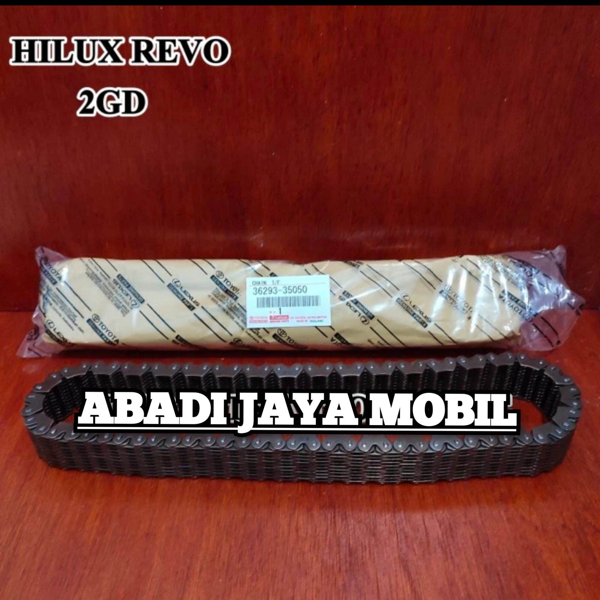 CHAIN TRANSFER HILUX REVO 2GD FORTUNER VRZ 4X4 RANTAI TRANSFER 36293-35050 TYPE A Harga 1,250,000 rupiah*Gratis Ongkir