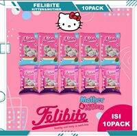 (ISI 10PACK) FELIBITE MOTHER & KITTEN makanan Kucing Felibite untuk Anak dan Ibu