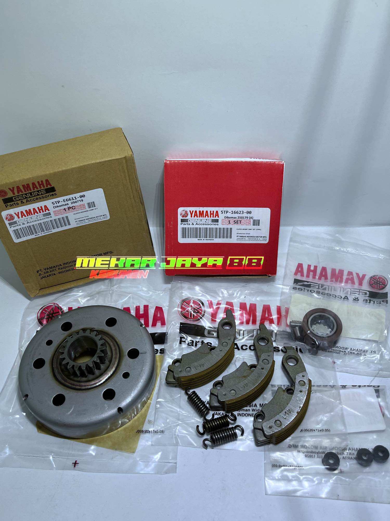 Jupiter Z Vega R clutch package new Jupiter Z Burhan double pack Jupiter Vega R new Harga 7,000 rupiah*Gratis Ongkir